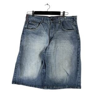 Vintage Chams Bermuda Denim Shorts 36x13